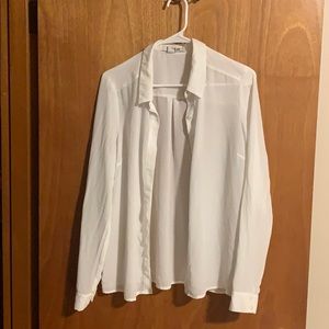Sheer H&M button up